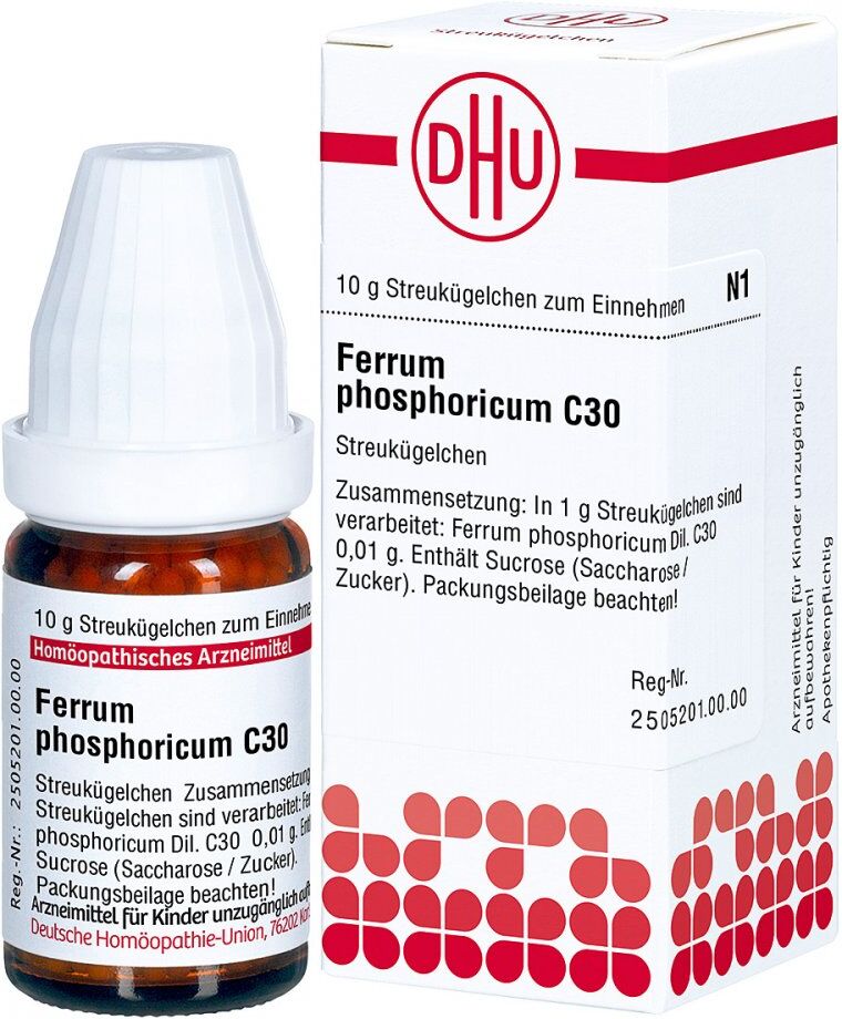 DHU Ferrum Phosphoricum C30 Globuli 10g