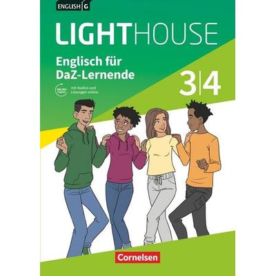 English G Lighthouse Band 3/4: 7./8. Schuljahr - Englisch für DaZ-Ler. Workbook mit Audios und Lösungen online, Taschenbuch von Berit