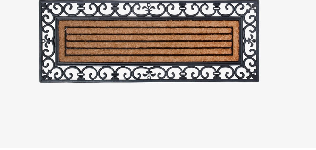 Esschert Design Deurmat van Rubber en Kokos, 120 x 45 cm