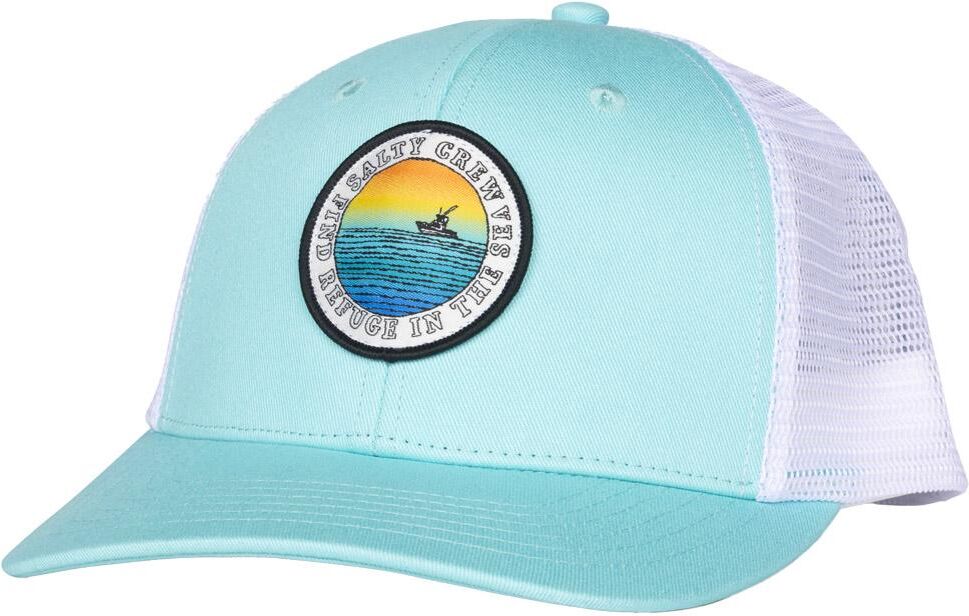 Salty Crew  - Patched Retro Trucker Seafoam - Casquette