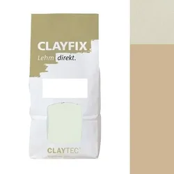 CLAYTEC CLAYFIX Lehm-Anstrich SCGE 4.2 Feinkorn - 1,5 kg Beutel