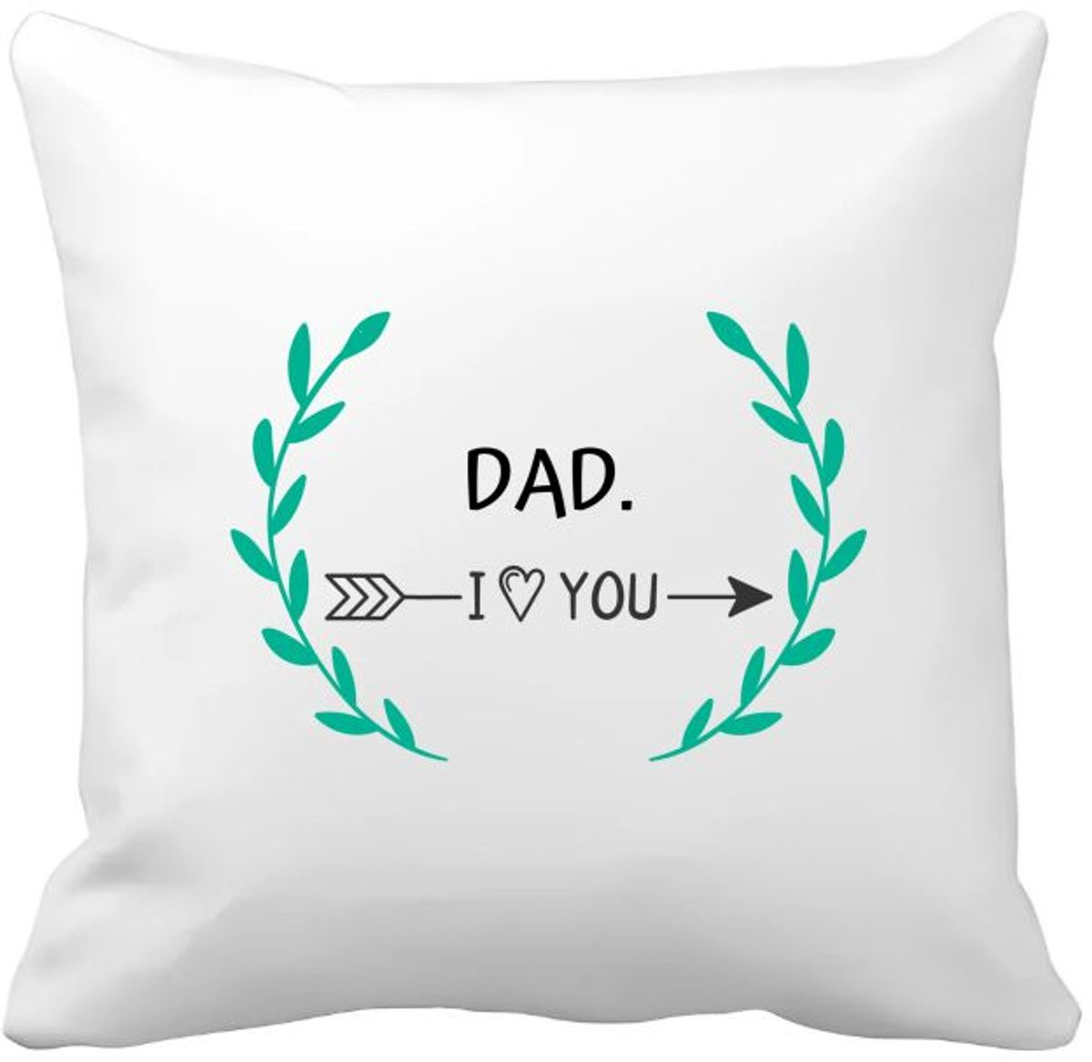 Akyol Kussenhoes Dad I Love You - Papa - 40 x 40 cm