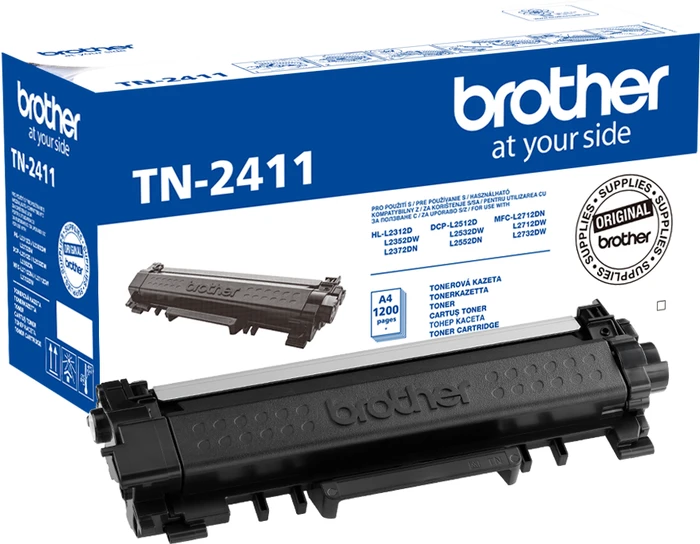 Brother TN-2411 schwarz, 1200 Seiten