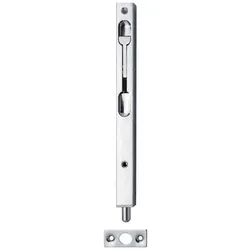 Rohrkantriegel 9271,mit Hebel,17x250mm,Hub15mm,Stahl,silber
