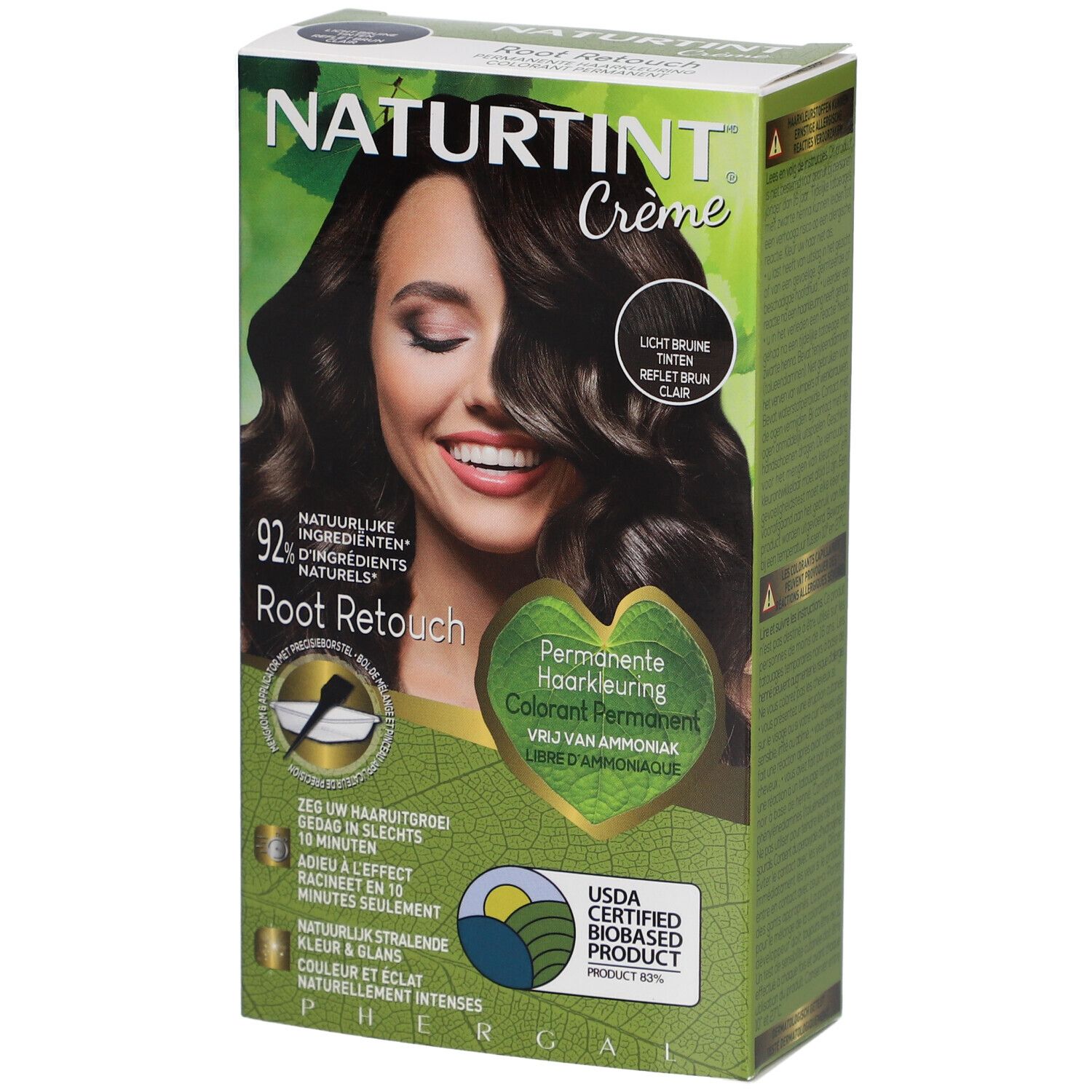 Naturtint Root Retouch Licht Bruin 45 ml Kombipackung