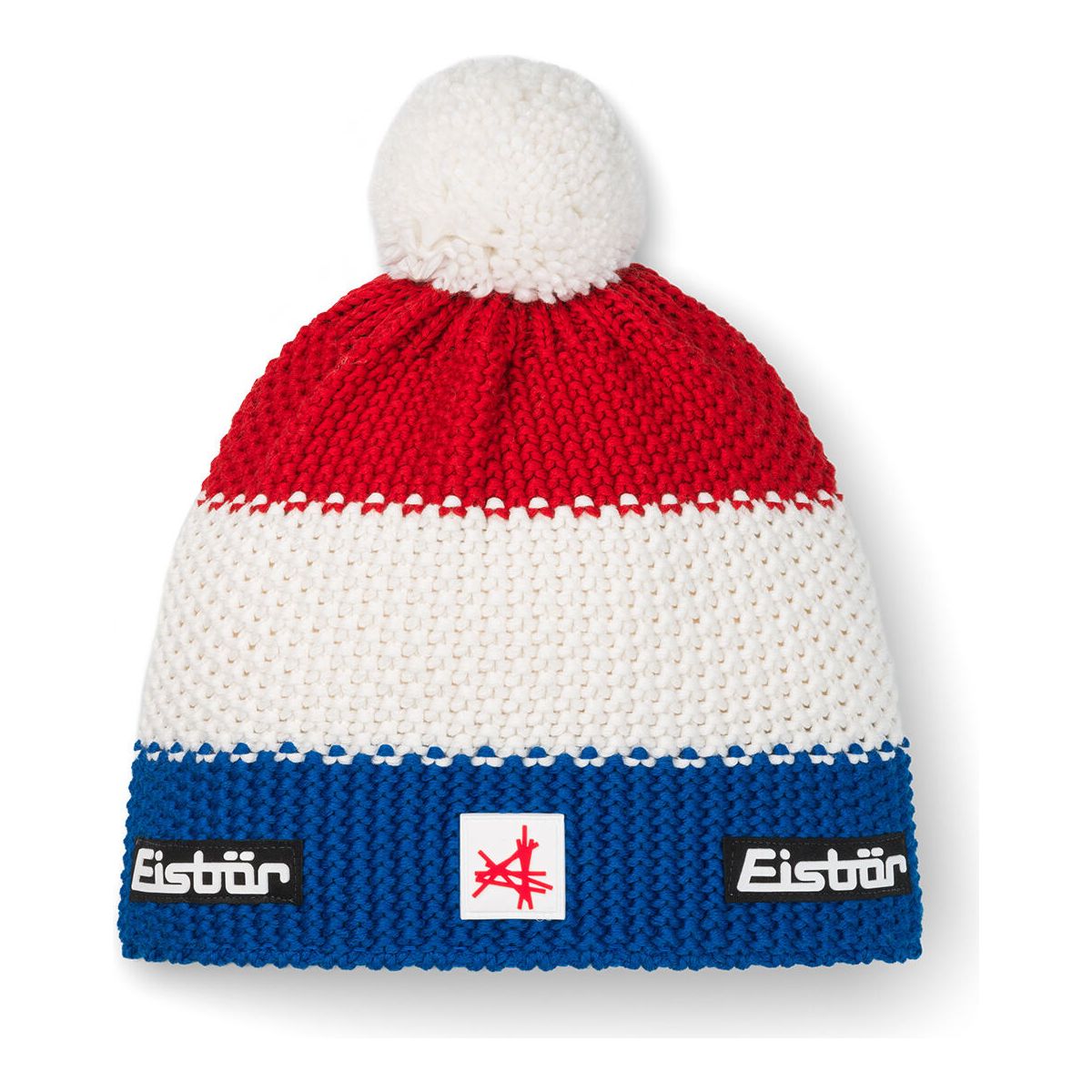 Eisbär Star Pompon Mütze SA lapis-white-ketchup (FRA) 33172-FRA