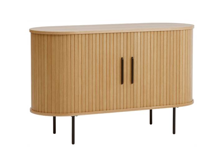Kommode Gativel 120 cm mit Lamellen in natürlicher Eiche