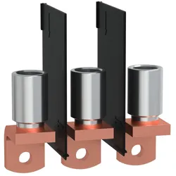 Schneider Electric TPSCON61 Crimp-Kabelschuhe für Aluminiumkabel mit Phasenbarrieren, 240 mm2, TransferPacT, Frame 630 A, 3P, Satz à 3 Stück