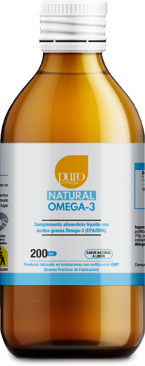 Puro omega natural omega 3 200ml.