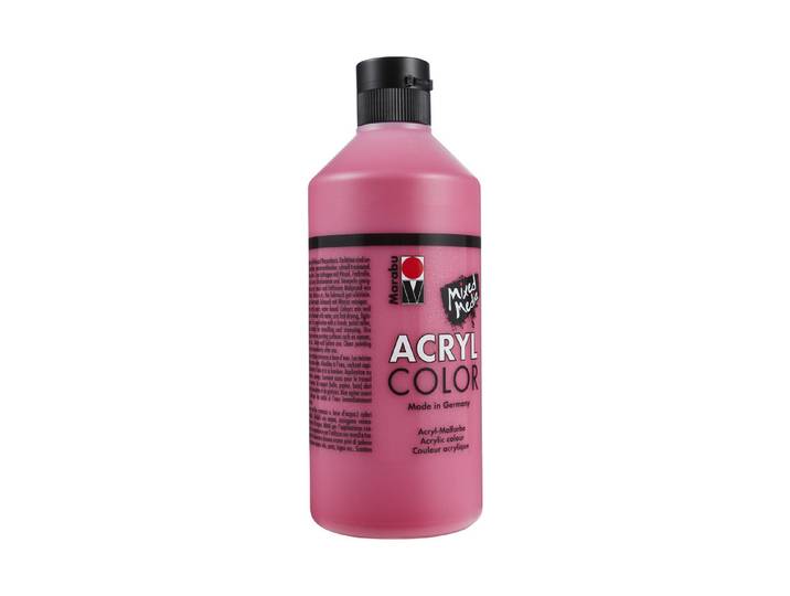 Marabu Acrylfarbe Karminrot 500 ml