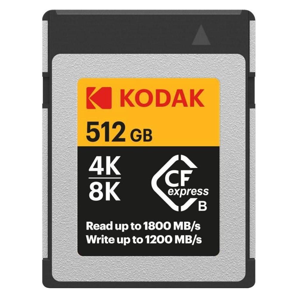 Kodak CFexpress Type B 512GB (512 GB, CFexpress Typ B) (EKMCFX512GK)