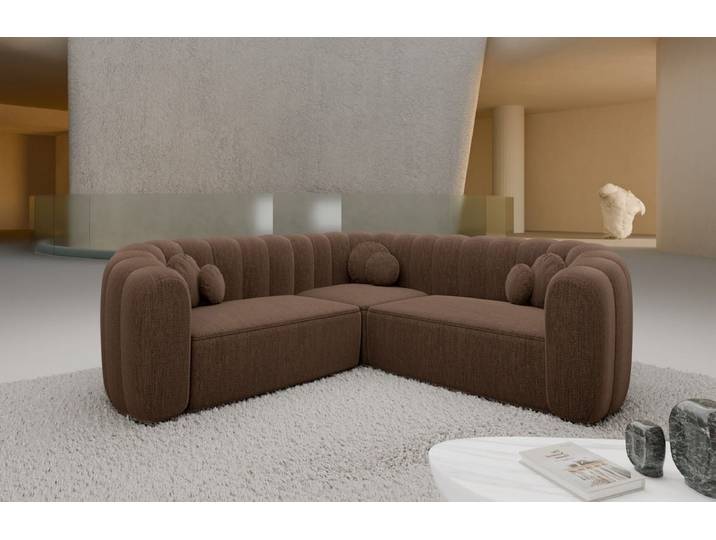 Stoff Ecksofa Almeria L-Form