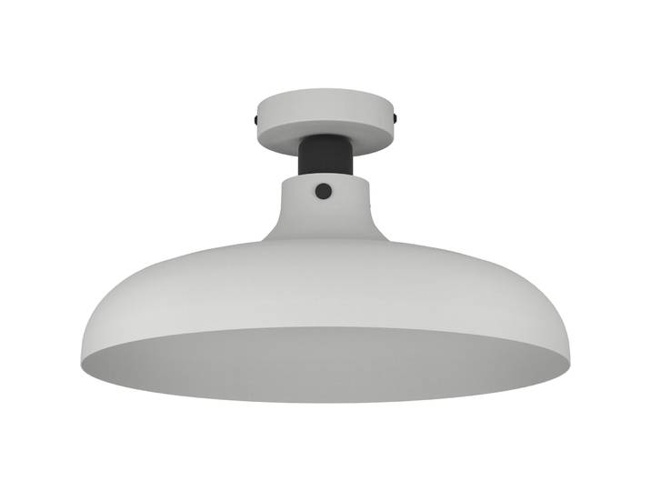 Eglo Deckenlampe Matlock Grau/schwarz Stahl B 38 cm