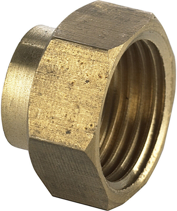 BPE Gasdraadfitting verloopsok 1/2"x3/8" Bn.Dr.