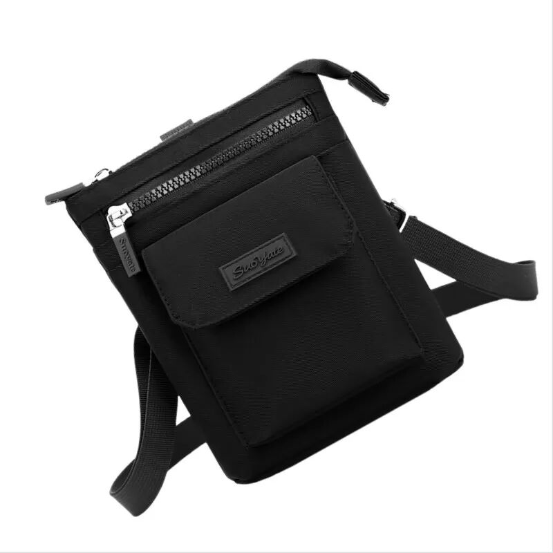 INF Nylon Crossbody Handytasche - Kompakt und Stylisch Schwarz