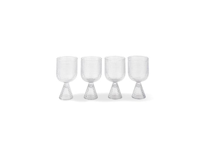 Design Weinglas Set „Rooftop“, 4er-Set Transparent Pols Potten