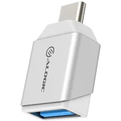 ALOGIC Ultra-Mini-USB-C auf USB-A Adapter silber