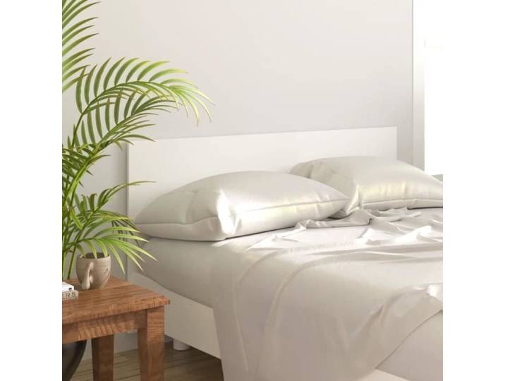 Tête de lit - AKOZON - BLL - Blanc - 160 cm - Bois d'ingénierie