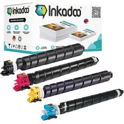 Inkadoo, Toner, Toner kompatibel mit Kyocera 1T02L7CNL0 / TK-8345C Toner