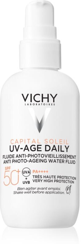 Vichy Capital Soleil UV-Age Daily Fluid gegen Hautalterung SPF 50+ 80 ml