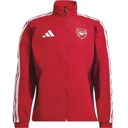 ADIDAS Herren Fanjacke FC Arsenal Anthem Heimjacke, Größe M in Rot Rot