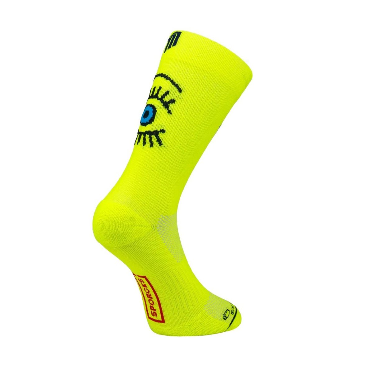 Meias Sporcks Eye Yellow, Tamanho M Unisex
