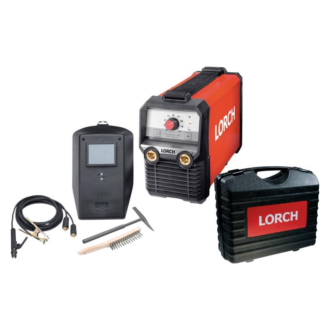 Lorch MicorStick 160 BasicPlus Elektroden-Schweissgerät 10 - 160 A inkl. Zubehör (111.7063.0)
