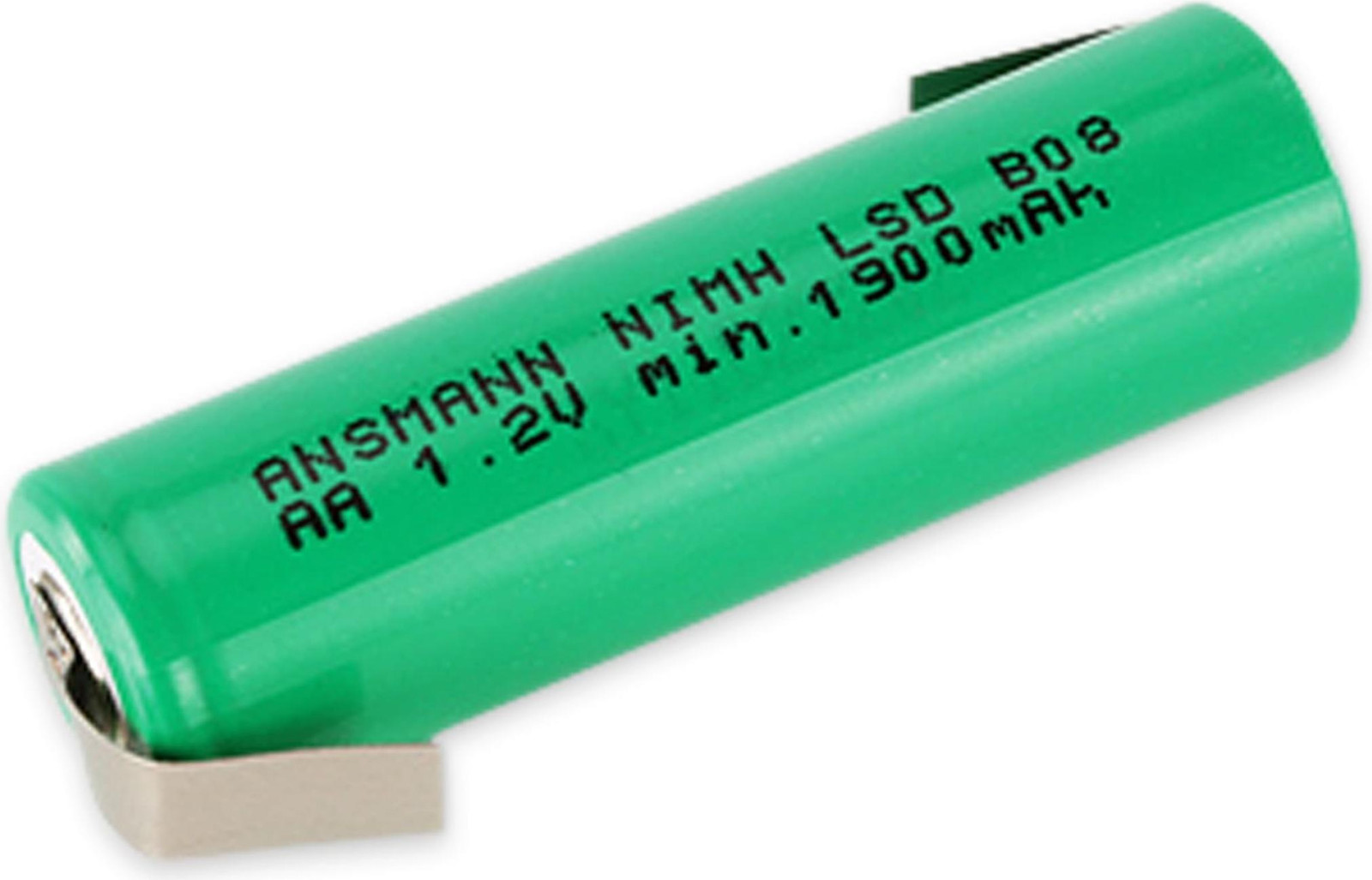 Ansmann NiMH Mignon-accu maxE 1900 mAh met soldeertips