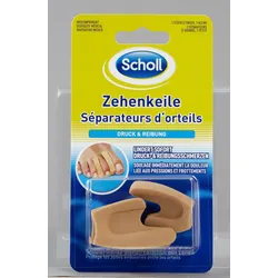 Scholl Zehenschutz beige