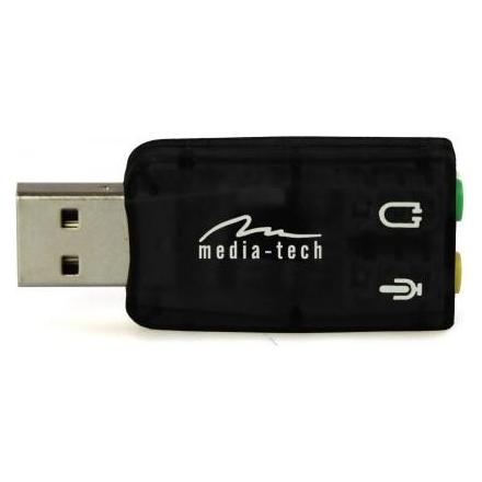 Media-Tech VIRTU 5.1 MT5101 - Soundkarte - 5.1 (USB) (MT5101)