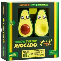 Asmodée Throw Throw Avocado - A Dodgeball Card Game (EKTTACORE1) (Englisch, 2 - 6 Spieler)