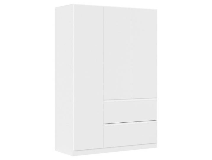 Rauch Möbel Drehtürenschrank, Weiß, 2 Fächer, 2 Schublade(n) Schubladen, 136x197x54 cm, Blauer Engel, BQ - Bündnis für Qualität, Made in Germany, Schlafzimmer, Kleiderschränke, Drehtürenschränke