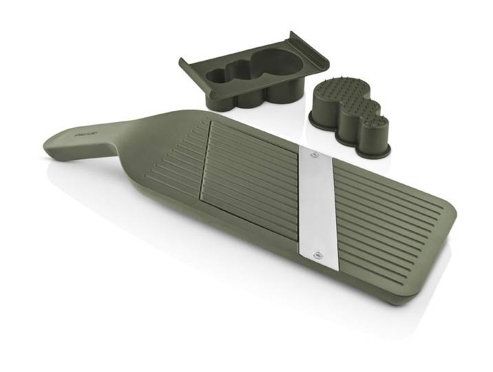 Gemüsehobel EVA SOLO Solo Mandoline Green Tool , grün, Edelstahl, Kunststoff, Küchenreiben, Gemüsehobel