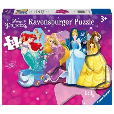 Kinderpuzzle 24 Teile - Disney Prinzessinnen - Schöne Prinzessinnen