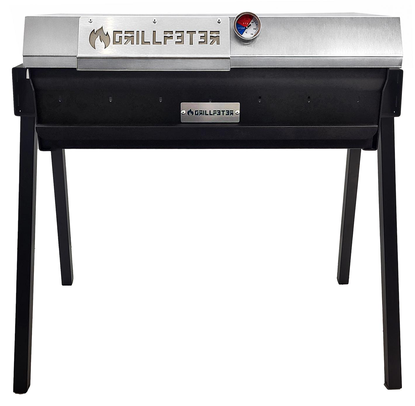 Profi Mangal Altan 70 Stahl 3mm Schaschlikgrill Edelstahldeckel