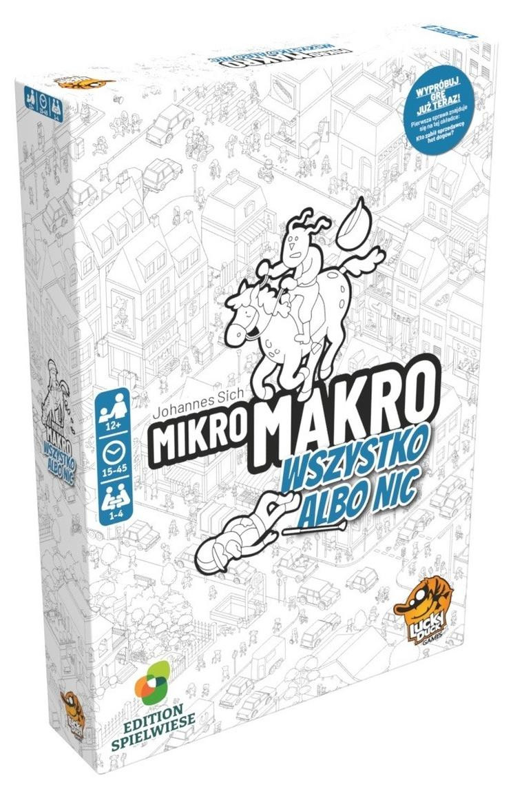 Gra MicroMacro: Alles of niets van Lucky Duck Games