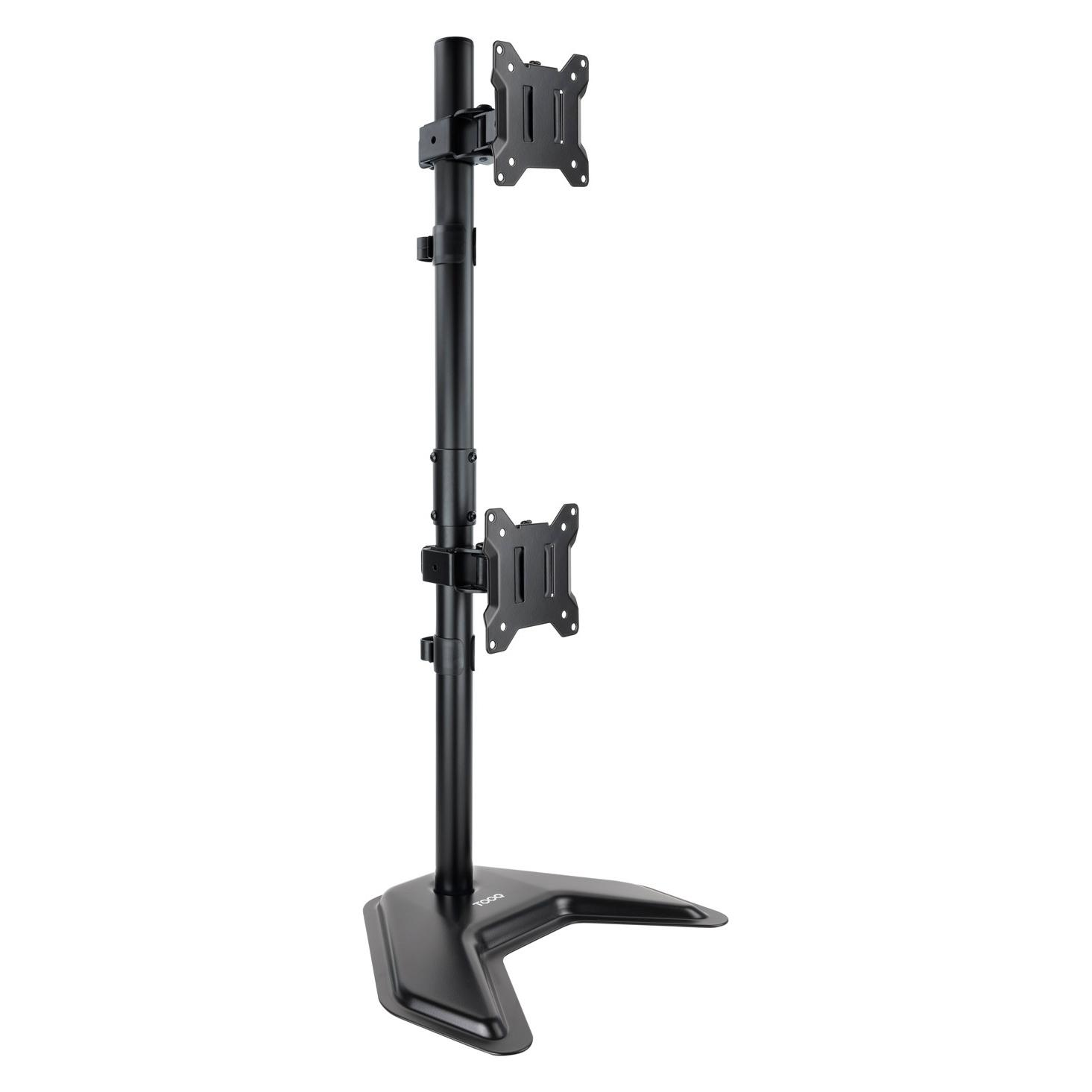 Tooq Technology SOPORTE MESA 2 PANTALLAS VERTICALES 17"-32" NEGRO (Tisch, 32", 10 kg) (DB1703TNV-B)