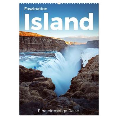 Faszination Island - Eine einmalige Reise. (Wandkalender 2026 DIN A2 hoch), CALVENDO Monatskalender