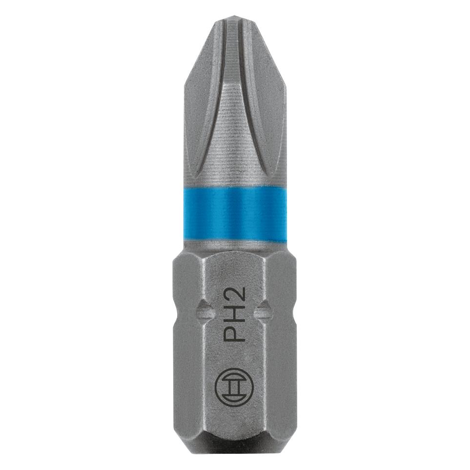 Bosch Zubehör Schrauberbit-Set, Extra Hard PH2, 25 Stk., 25 mm (2607002797)