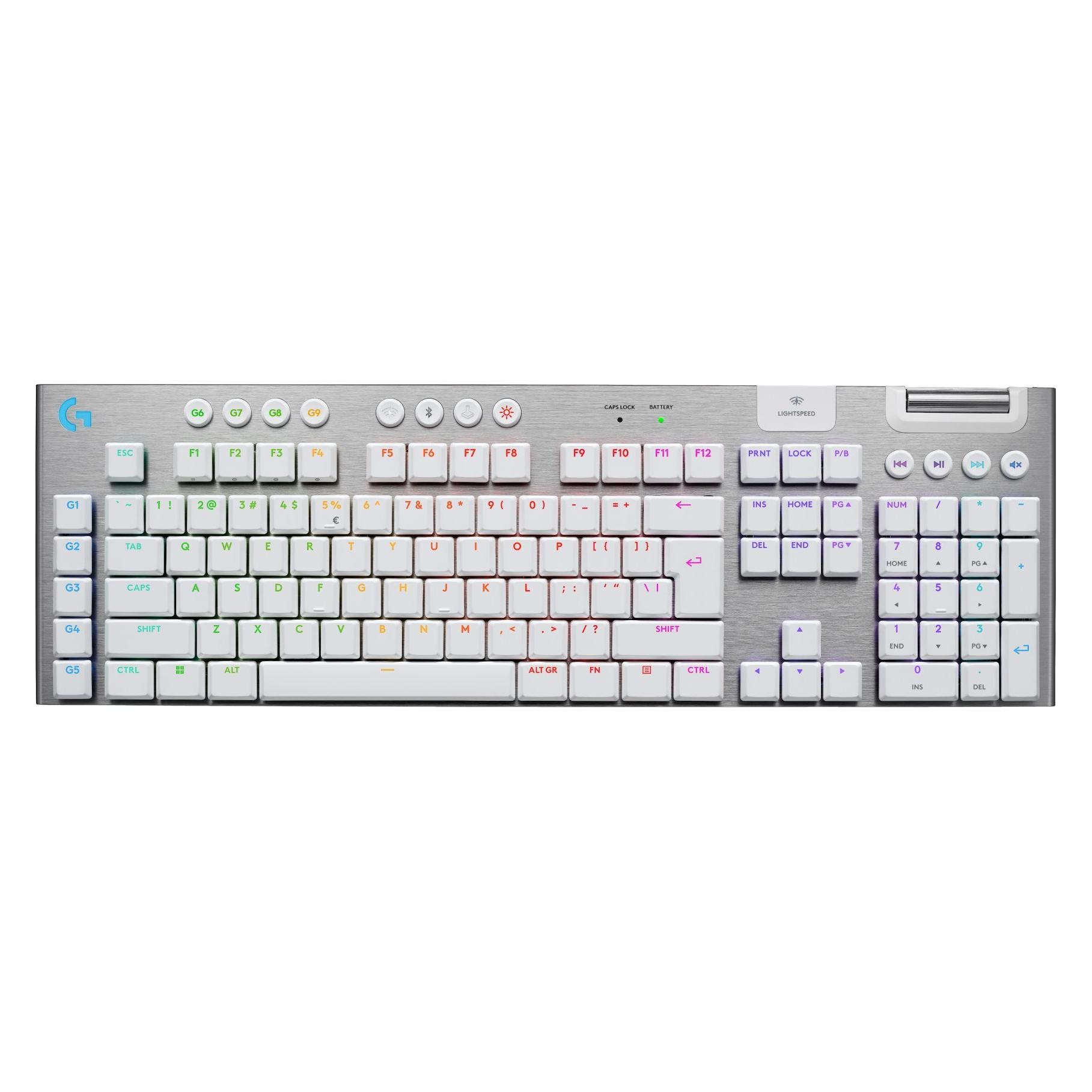 Logitech G915 X Lightspeed (Eng. Int., Kabelgebunden, Kabellos) (920-012690)