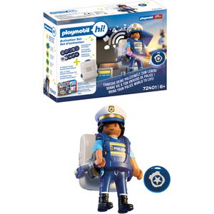 playmobil Spielset hi, Activation Set 71873, ab 6 Jahre, Polizei, 10 Teile
