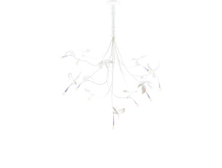 LED Design Pendellampe „Bird Chandelier“ Weiss Seletti