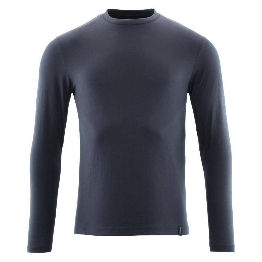 Mascot T-Shirt langarm Crossover schwarzblau, Gr.5XL (5XL) (5711074758739)