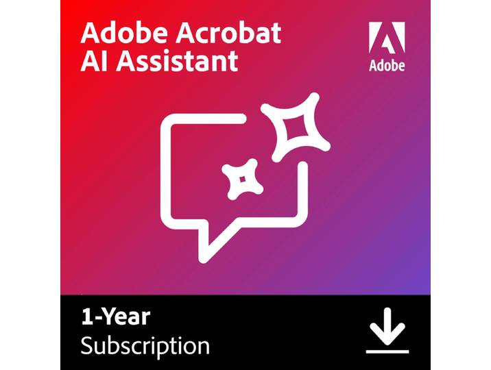 Adobe AI Assistant voor Acrobat 1 Jaar - Digitaal