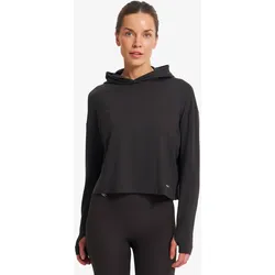 Impulse Active Cropped Hoodie Damen Espresso, Größe:3XL - Damen > Oberteile > Longsleeves - Braun