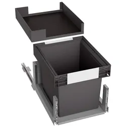 Einbauabfallsammler 526304 Schwarz 30l