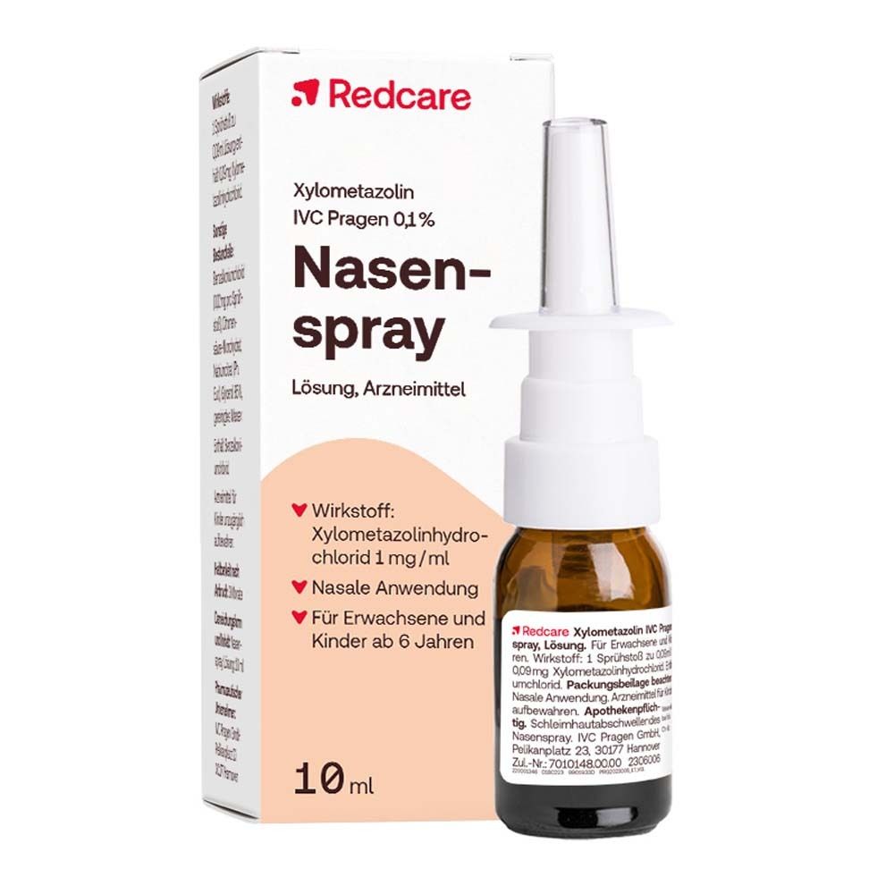 Xylometazolin IVC Pragen 0,1% Nasenspray Lösung 10 ml