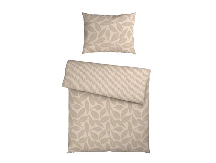 Bettwäsche Nature Home Wende Beige ca. 140x200cm