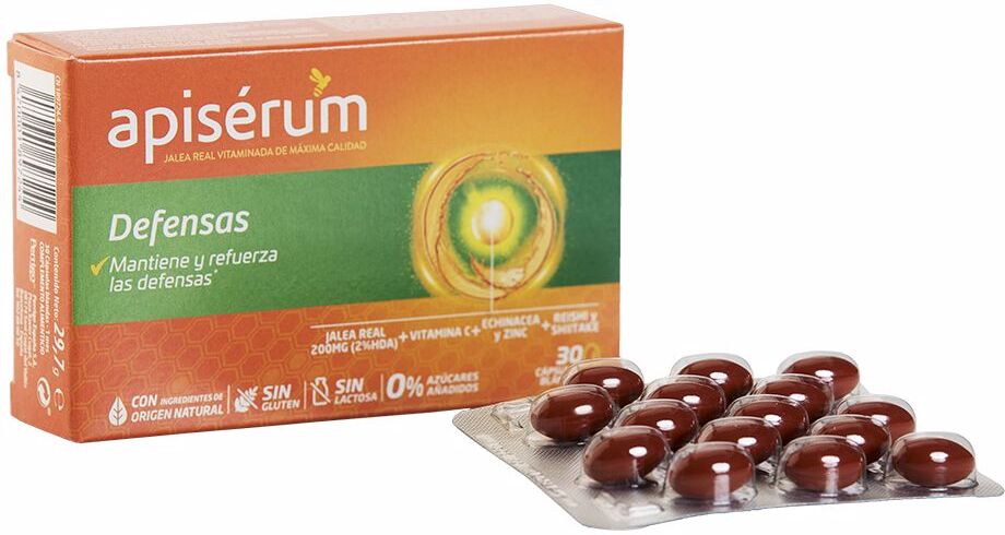 Apiserum Apisérum Defensas cápsulas 30 u