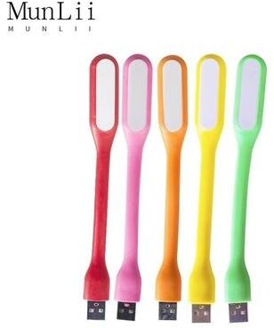 Uplift Picks Portable USB LED Reading Lamp For Power Bank Laptop Camping Use pink